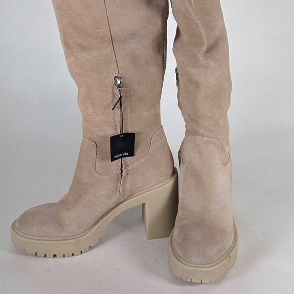 Dolce Vita Tan Ankle Boots - Picture 2 of 7